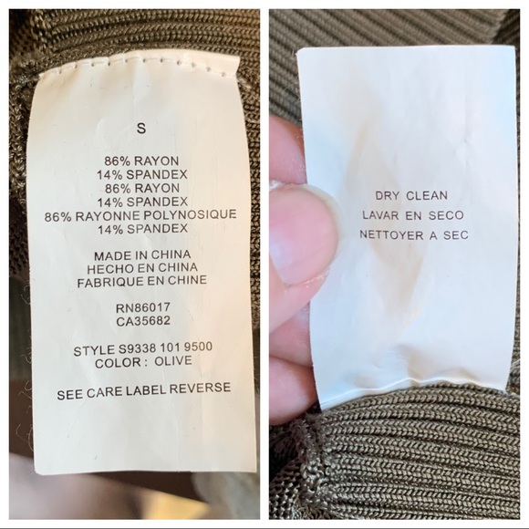 Olive Green & Gold Chain Cold-Shoulder Sweater - Picture 5 of 6